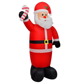 vidaXL Opblaasbare kerstman 120 cm, Verzenden, Nieuw