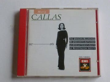 Maria Callas - The Unknown Recordings, Cd's en Dvd's, Cd's | Klassiek, Ophalen of Verzenden, Zo goed als nieuw
