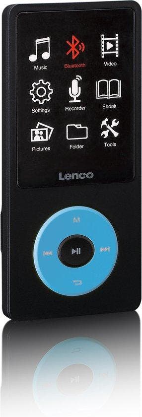 MP3/MP4 Speler - Bluetooth - Voice Recorder - Dictafoon - Bl, Verzenden, Zo goed als nieuw