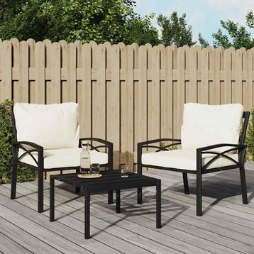 Luxe Tuinstoel 68x76cm - Tweedekansje - OP=OP, Tuin en Terras, Tuinstoelen, Ophalen of Verzenden, Nieuw, Metaal