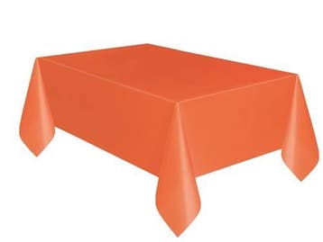 Tafelkleed Oranje - 140 x 274cm, Ophalen of Verzenden, Nieuw