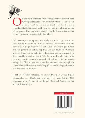 Een kleine wereldgeschiedenis in 50 dieren / Een kleine, Verzenden, Zo goed als nieuw, Jacob F. Field
