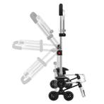 Boodschappentrolley 3in1 - 56L - Voor Trappen - Grijs, Verzenden, Nieuw