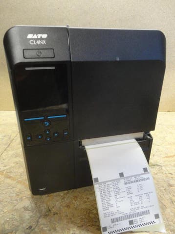 Sato CL4nx Thermal Label Printer 203Dpi - BT / LAN / USB, Ophalen of Verzenden, Gebruikt, SATO