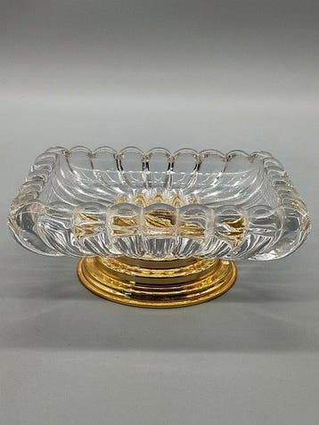 Schotel - Elegante Kristallglas Schale – Dekorative Schale -