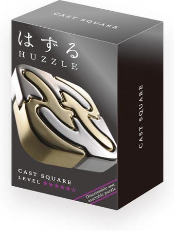 Huzzle Cast Puzzle - Square (level 5) | Huzzle - Puzzels, Hobby en Vrije tijd, Denksport en Puzzels, Verzenden, Nieuw