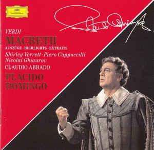 cd - PlÃ¡cido Domingo - Macbeth (AuszÃ¼ge Â· Highlight, Cd's en Dvd's, Cd's | Overige Cd's, Zo goed als nieuw, Verzenden