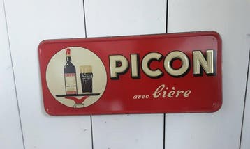 Picon Biere - Reclamebord - Metaal
