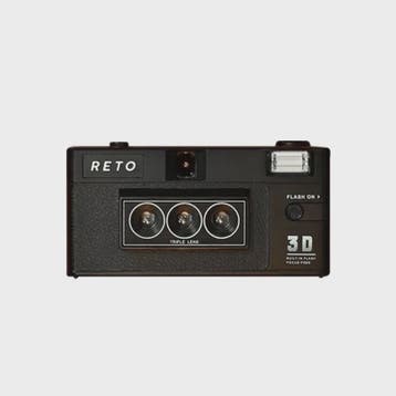 RETO 3D Filmcamera - Stereoscopische Point-and-Shoot met Ing, Verzenden, Nieuw