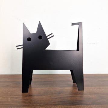 José Soler Art - The Cat KH. Black - No Reserve