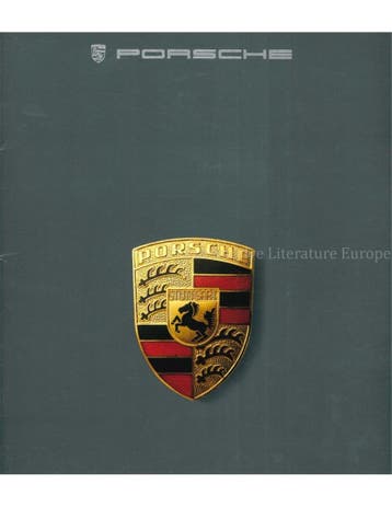 1985 PORSCHE PROGRAMMA BROCHURE DUiTS, Boeken, Nieuw, Porsche, Author