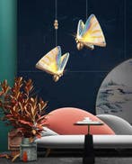Nordic Vlinder LED Hanglamp – Moderne Kroonluchter Vlinder, Verzenden, Nieuw