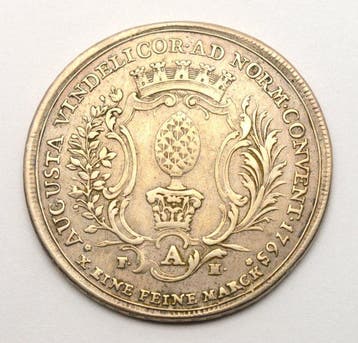 Germany, Augsburg Stadt Franz I. Conventionsthaler 1765