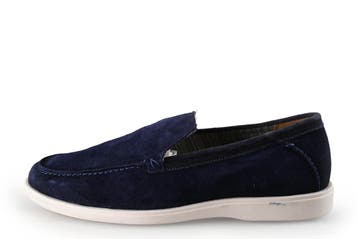 Memphis One Loafers in maat 40 Blauw, Kleding | Heren, Loafers, Zo goed als nieuw, Memphis One, Verzenden