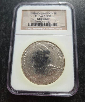 Spanje. Carlos III. 8 Reales 1783 Mexico FF El Cazador
