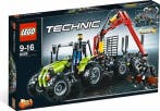Lego Set - 8049 - Technic - TRACTOR WITH LOG LOADER - FARM -, Nieuw