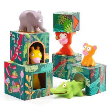 Djeco houten blokken MAXI Topanijun van €32,99 voor €32,90, Ophalen of Verzenden, Nieuw
