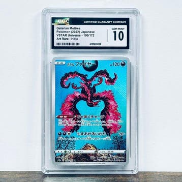 Pokémon Graded card - Galarian Moltres 190 - Pokemon - CGC, Nieuw