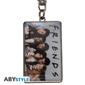 Friends Milkshake Metalen Sleutelhanger 5 cm, Ophalen of Verzenden, Nieuw