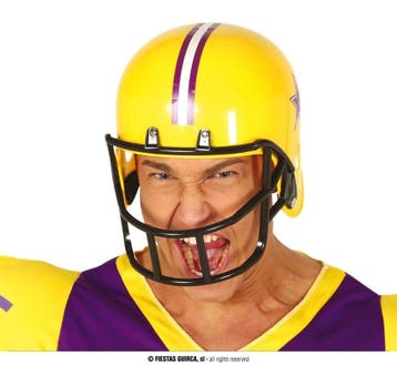 American Football Helm Geel, Kleding | Dames, Ophalen of Verzenden, Nieuw