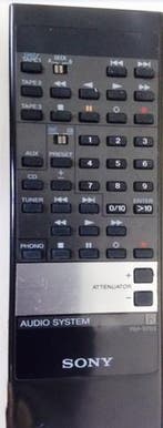 Afstandsbediening Sony rm-s703 rm-s808, Audio, Tv en Foto, Ophalen of Verzenden, Nieuw, Origineel