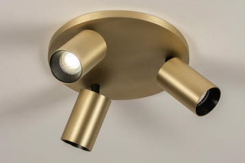 Rietveld Spots - Goud - Metaal, Aluminium, Verzenden, Nieuw