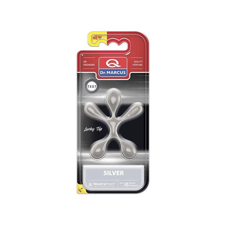 Dr. Marcus Lucky Top Silver Luchtverfrisser - Neutrafresh, Auto diversen, Auto-accessoires, Ophalen of Verzenden