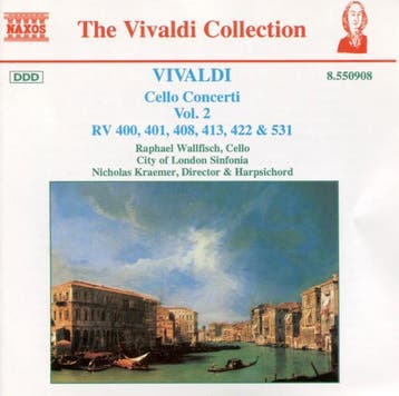 cd - Vivaldi - Cello Concert RV, Verzenden, Zo goed als nieuw