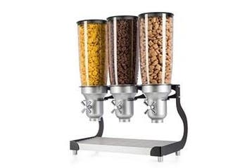 Ontbijtgranendispenser | 3 x 5 Liter | Vrijstaand, Verzenden
