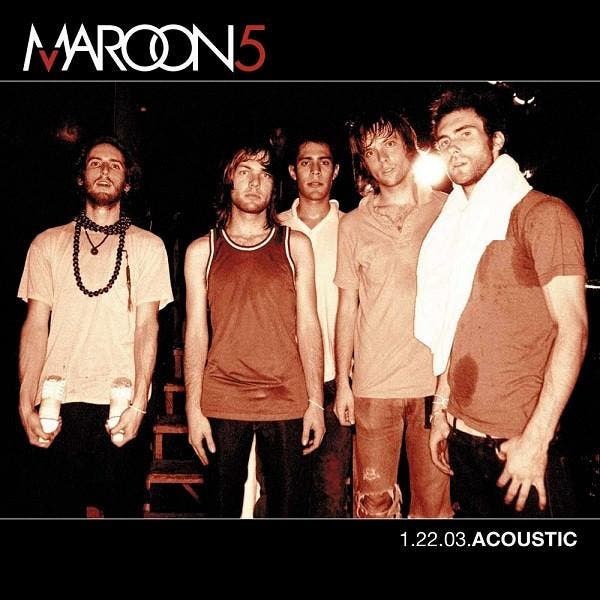 cd - Maroon 5 - 1.22.03.Acoustic, Cd's en Dvd's, Cd's | Overige Cd's, Zo goed als nieuw, Verzenden