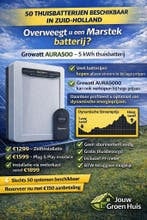 Growatt AURA5000 Thuisbatterij 5 kWh – vanaf €1299 |, Doe-het-zelf en Verbouw, Zonnepanelen en Toebehoren, Ophalen of Verzenden
