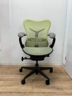 Refurbished Herman Miller Mirra Bureaustoel - Scherpe Prijs, Verzenden, Geel, Zo goed als nieuw, Bureaustoel