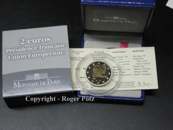 Frankreich 2 Euro 2008 Ratspraesidentschaft Pp, Verzenden