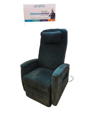 Fitform sta op stoel vario 570 groen stof op jou maat!, Huis en Inrichting, Fauteuils, Minder dan 75 cm, Stof, Ophalen of Verzenden