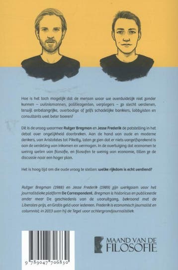 Waarom vuilnismannen meer verdienen dan bankiers, Boeken, Verzenden, Gelezen, Jesse Frederik