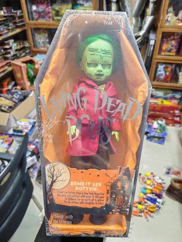 Mezco Toys - Action figure Mezco Living Dead Dolls Ernest, Antiek en Kunst
