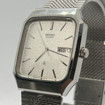 Seiko - SEIKO Seagull 5933-5080 Vintage Square Quartz Day