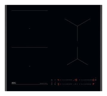 AEG TO64IB0BFB Zwart Ingebouwd 60 cm Inductiekookplaat529, Witgoed en Apparatuur, Kookplaten, Ophalen of Verzenden, Nieuw