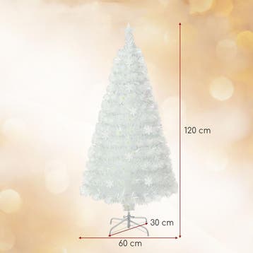 2dekans | Coast Kunstkerstboom - 120 cm - Wit - met, Ophalen of Verzenden, Zo goed als nieuw