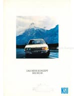 1967 NSU RO 80 BROCHURE DUITS, Nieuw, Author