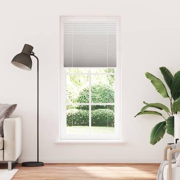 vidaXL Plissé rolgordijn 95x200 cm stofbreedte 94,4 cm, Verzenden, Nieuw, Grijs