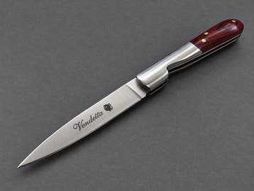 JKR Coltello Vendetta di Corsica – JKR – Manico legno rosso