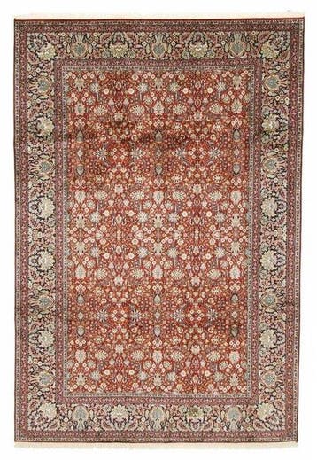 Nieuw Kashmir Zijden Tapijt - Zeer Fijn - Vloerkleed - 274, Nieuw