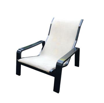Asko - Ilmari Lappalainen - Fauteuil - Pulkka - Canvas, Antiek en Kunst, Antiek | Meubels | Stoelen en Banken