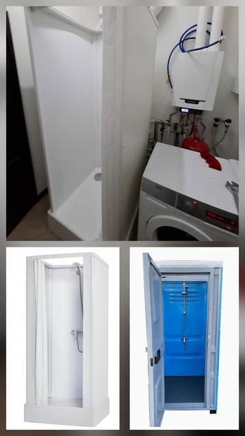 Verbouwing Nooddouche verhuur, Verzenden, Nieuw, Douche