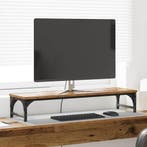 vidaXL Monitor Stand Oud Hout 85 x 23 x 15,5 cm Bewerkt hout, Computers en Software, Verzenden, Nieuw