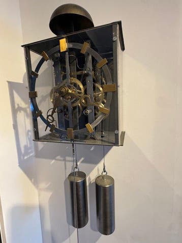 Wandklok - Staal - 2010-2020 - Horloge moderniseren, Antiek en Kunst