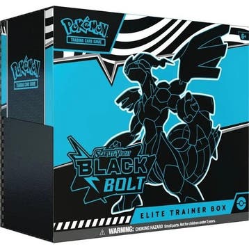 Pokémon TCG - Black Bolt Elite Trainer Box (Pokemon TCG), Hobby en Vrije tijd, Verzenden, Zo goed als nieuw