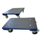 Transport platform dolly 80x60 of 60x40 Zwaar last Antislip, Ophalen of Verzenden, Nieuw, Transportkar