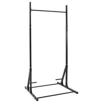 vidaXL Optrekstang Station Zwart 100,5 x 102 x 234,5 cm, Verzenden, Nieuw